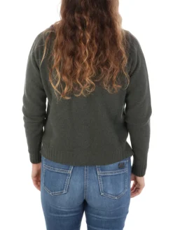 7.1 Settepuntouno | Cardigan Donna Boxy in Lana Merino>Donna Maglie