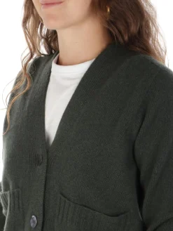 7.1 Settepuntouno | Cardigan Donna Boxy in Lana Merino><noscript><img width=