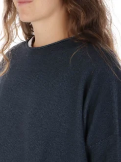 7.1 Settepuntouno | Maglia Donna Boxy in Lana Merino><noscript><img width=