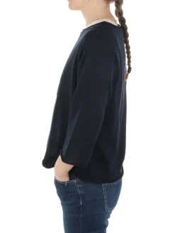 7.1 Settepuntouno | Maglia Donna a Barchetta in Cotone>Donna Maglie