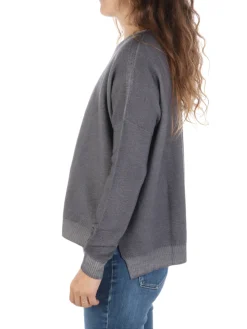7.1 Settepuntouno | Maglia Donna Boxy in Lana Merino>Donna Maglie