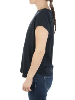 7.1 Settepuntouno | T-Shirt Donna Kimono in Cotone>Donna T-Shirts