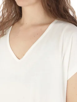Absolut Cashmere | T-Shirt Manica Corta Scollo a V><noscript><img width=