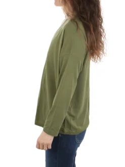 Absolut Cashmere | T-Shirt Manica Lunga Scollo a V>Donna T-Shirts