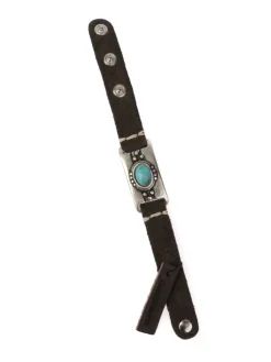 Alberto Luti | Braccialetto Uomo Apache in Pelle>Uomo Minuteria