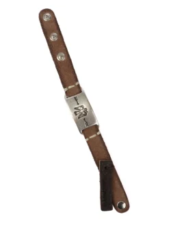 Alberto Luti | Braccialetto Uomo Apache in Pelle>Uomo Minuteria