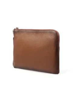 Alberto Luti | Pochette Uomo Anticata in Pelle>Uomo Borse E Zaini