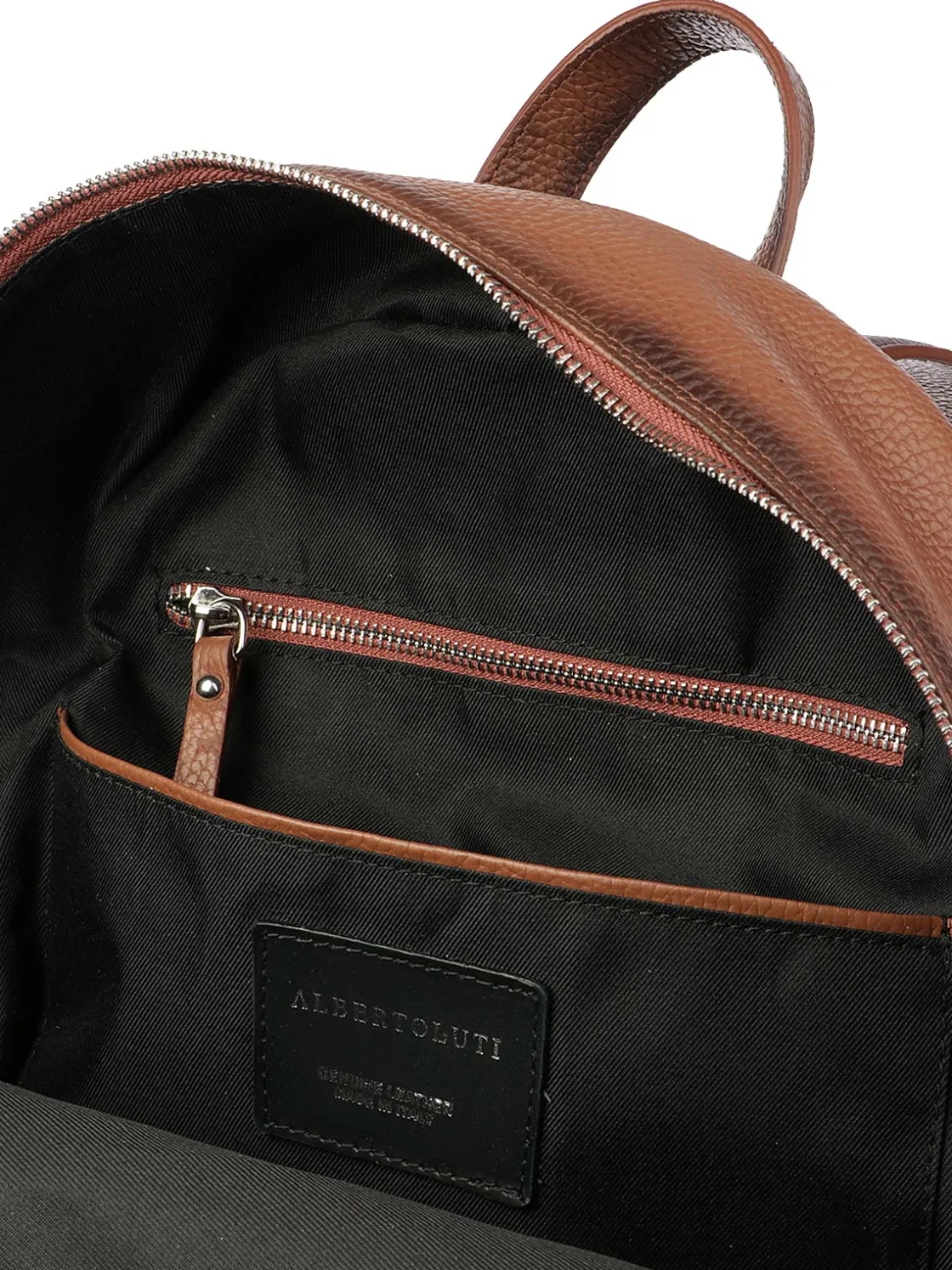 Alberto Luti | Zaino Uomo Anticato in Pelle>Uomo Borse E Zaini