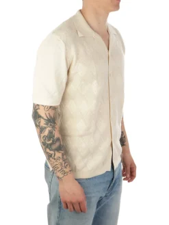Altea | Maglia Uomo Crochet a Rombi>Uomo Polo