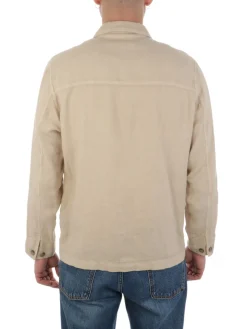 Altea | Overshirt Uomo Constantin in Lino>Uomo Camicie