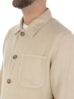 Altea | Overshirt Uomo Constantin in Lino><noscript><img width=