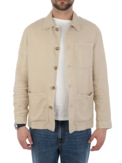 Altea | Overshirt Uomo Constantin in Lino><noscript><img width=