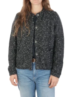 Anneclaire | Cardigan Donna in Cotone Melange><noscript><img width=