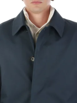 Aquascutum | Cappotto Uomo Foderato in Cotone><noscript><img width=