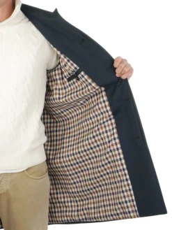 Aquascutum | Cappotto Uomo Foderato in Cotone><noscript><img width=