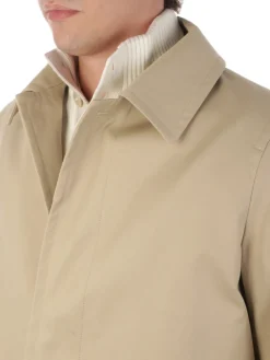 Aquascutum | Cappotto Uomo Foderato in Cotone><noscript><img width=