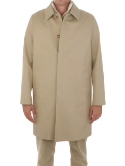 Aquascutum | Cappotto Uomo Foderato in Cotone><noscript><img width=