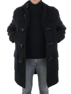Aquascutum | Duffle Coat Uomo in Lana><noscript><img width=