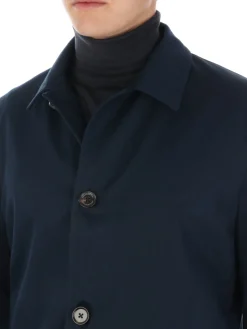 Aquascutum | Impermeabile Uomo Duster in Cotone><noscript><img width=