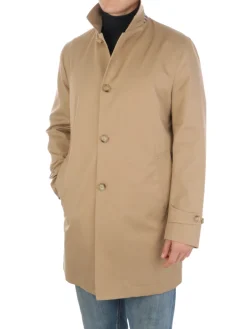 Aquascutum | Impermeabile Uomo Duster in Cotone>Uomo Cappotti E Trench
