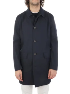 Aquascutum | Impermeabile Uomo Foderato in Cotone><noscript><img width=