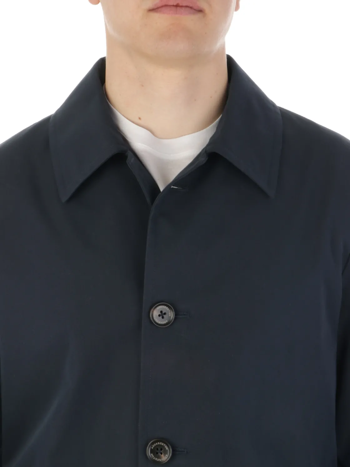 Aquascutum | Raincoat Uomo in Misto Cotone>Uomo Cappotti E Trench