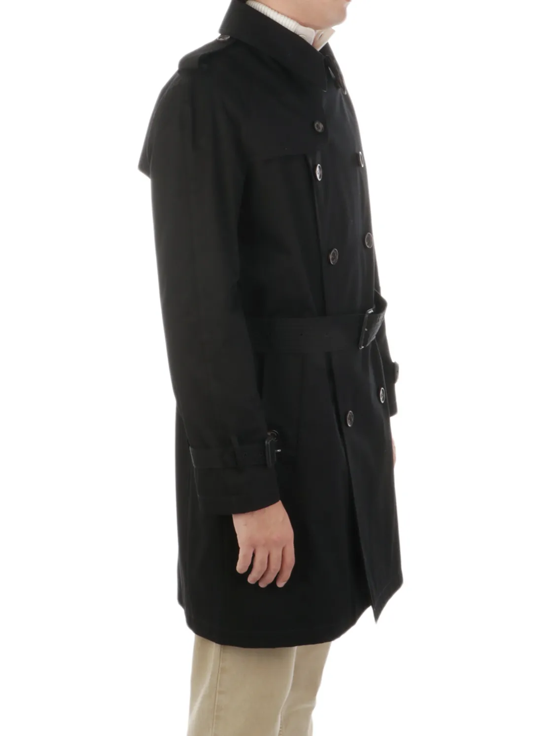 Aquascutum | Trench Doppiopetto Uomo in Cotone>Uomo Cappotti E Trench