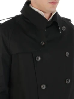 Aquascutum | Trench Doppiopetto Uomo in Cotone><noscript><img width=