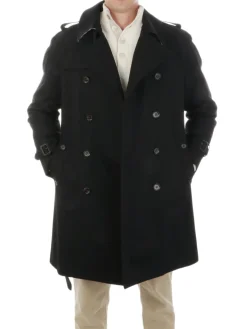 Aquascutum | Trench Doppiopetto Uomo in Cotone><noscript><img width=