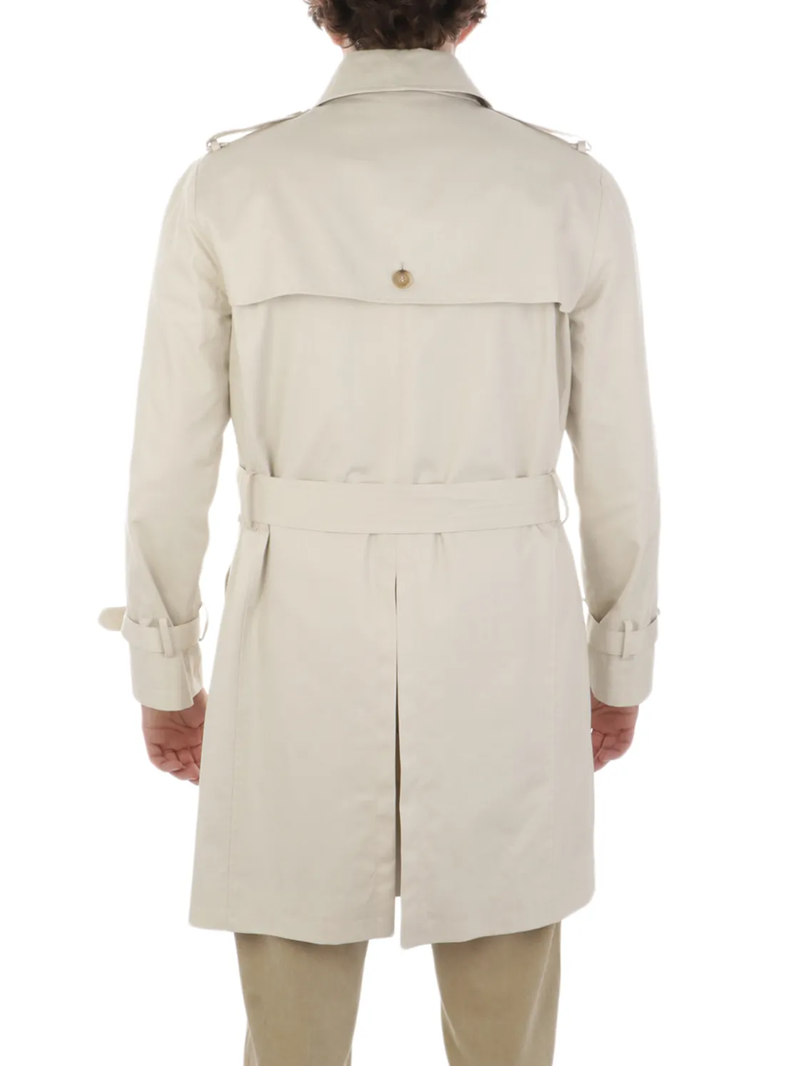 Aquascutum | Trench Doppiopetto Uomo in Cotone>Uomo Cappotti E Trench