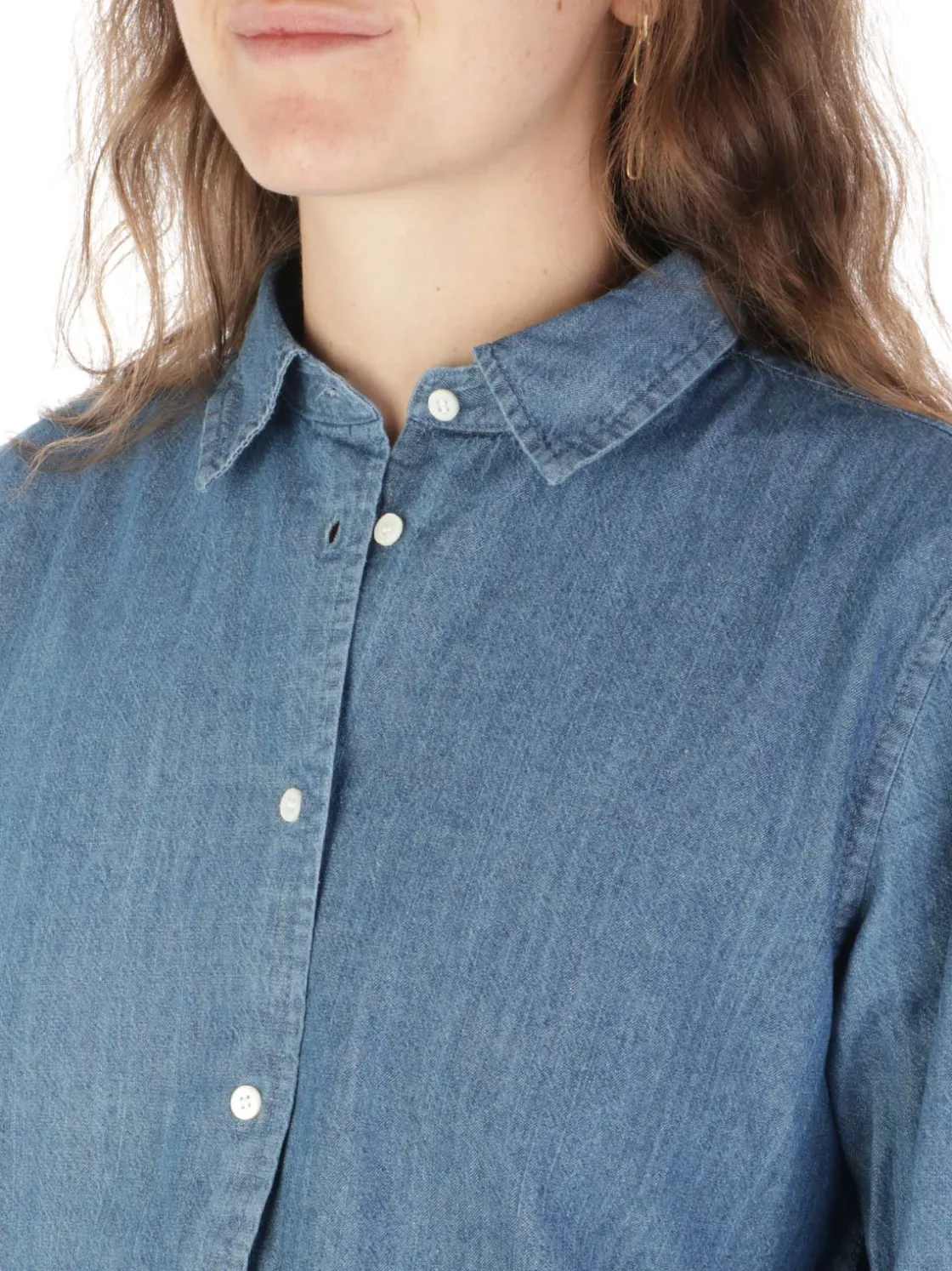Aspesi | Camicia Donna in Denim Delavé>Donna Camicie