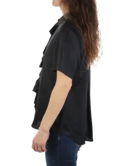 Aspesi | Camicia Donna in Viscosa con Rouches>Donna Camicie