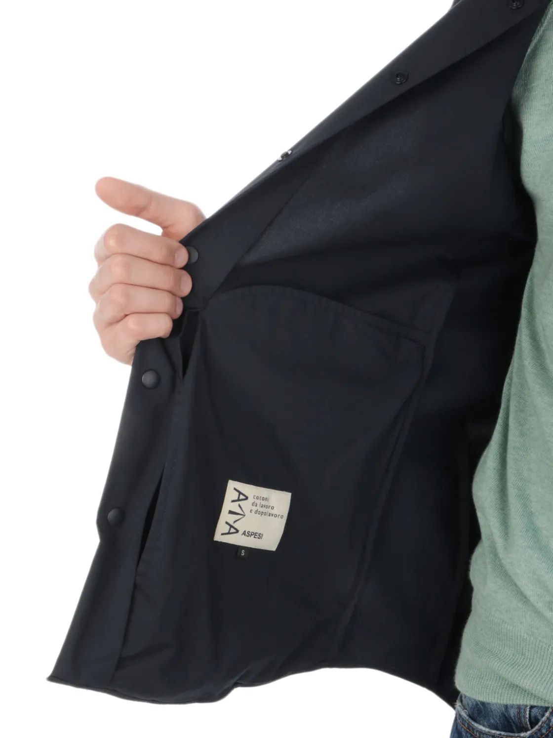 Aspesi | Camicia Uomo Arch in Popeline di Cotone>Uomo Camicie
