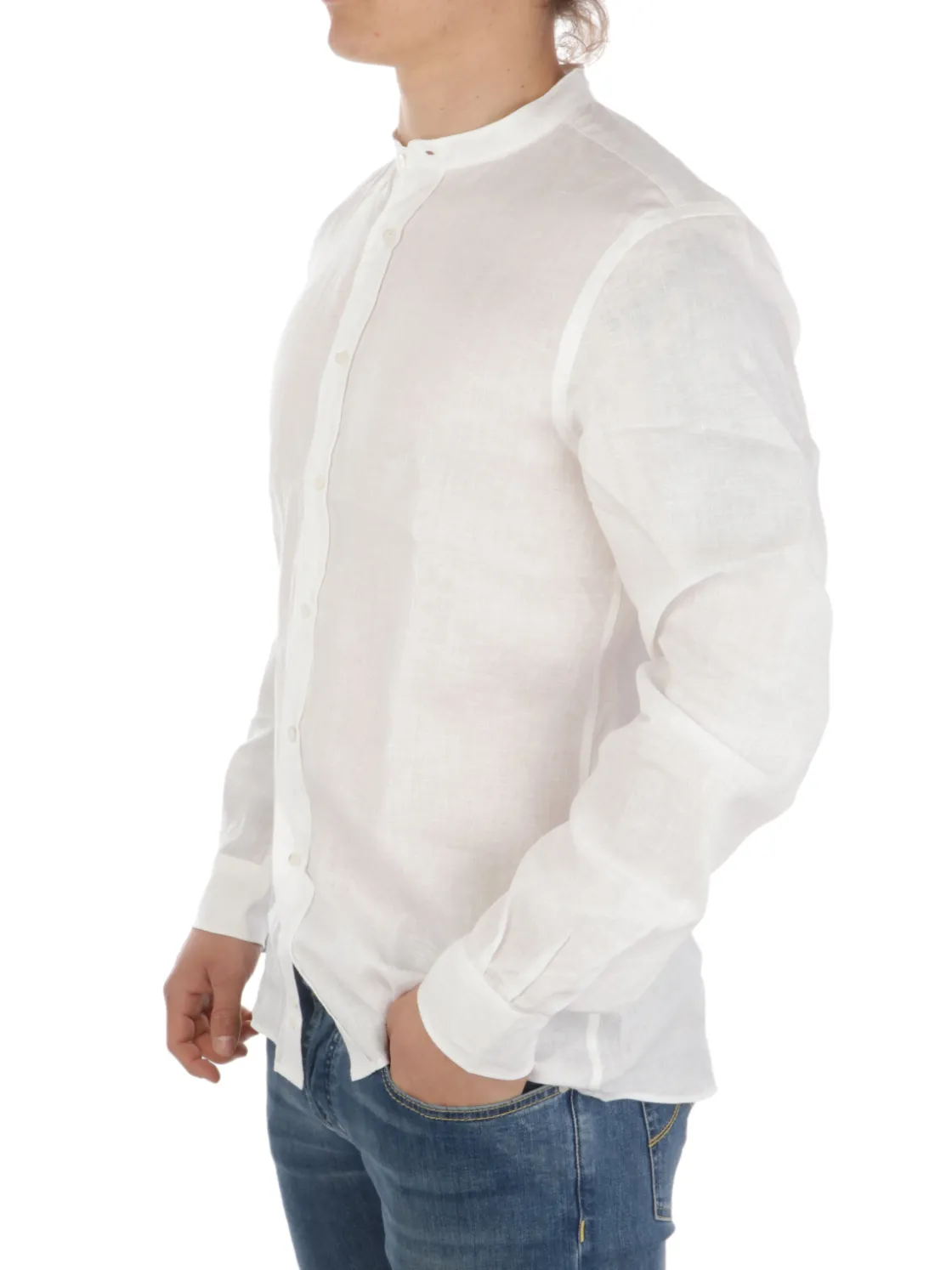 Aspesi | Camicia Uomo Bruce in Lino>Uomo Camicie