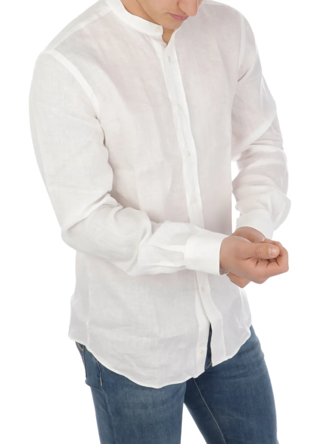 Aspesi | Camicia Uomo Bruce in Lino>Uomo Camicie