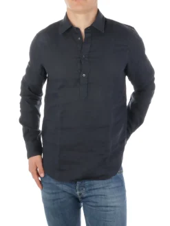 Aspesi | Camicia Uomo in Lino 3 Bottoni>Uomo Camicie