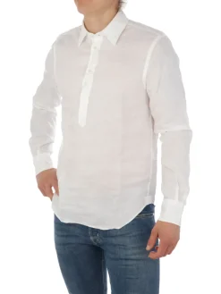 Aspesi | Camicia Uomo in Lino 3 Bottoni>Uomo Camicie