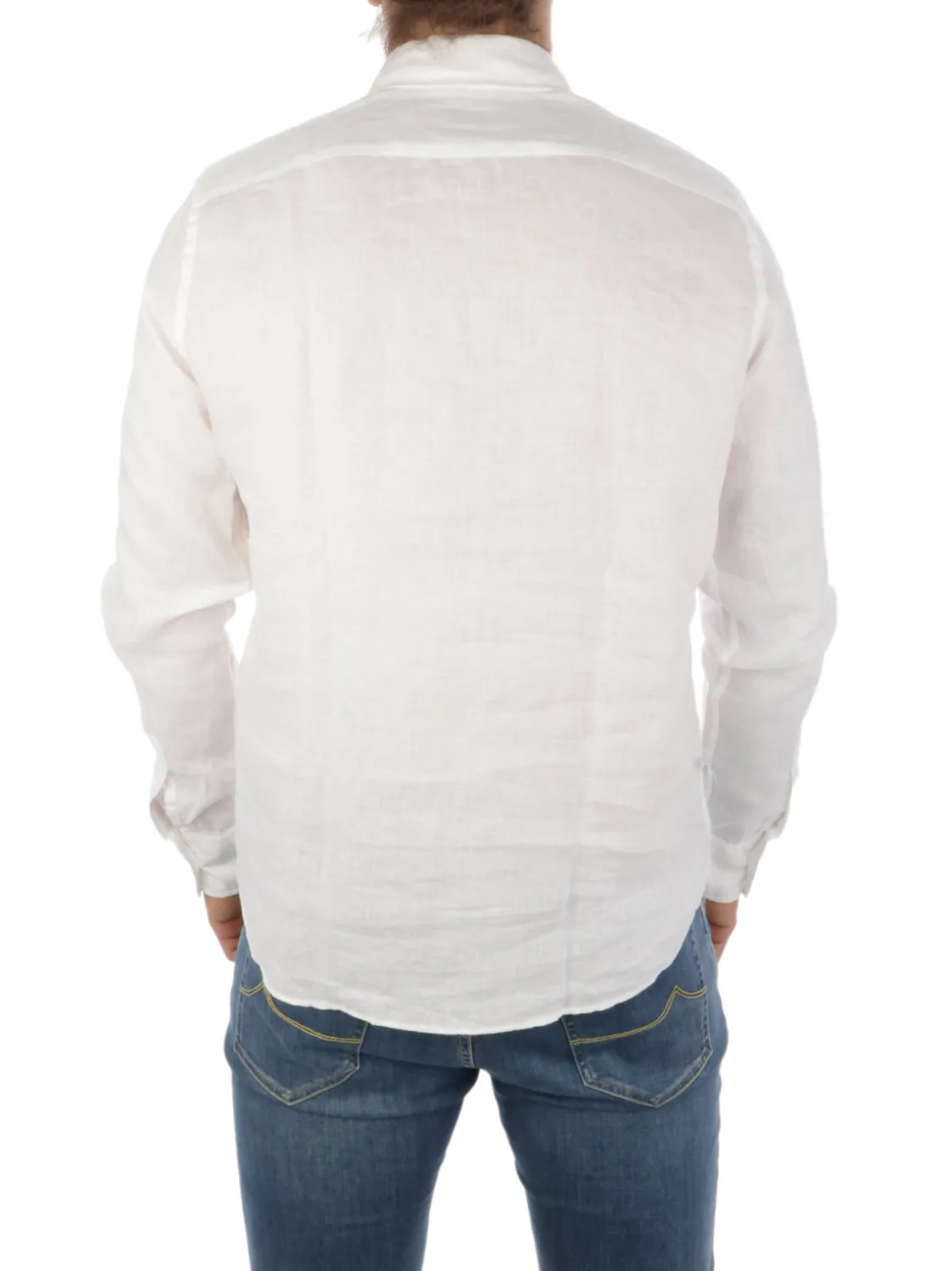 Aspesi | Camicia Uomo in Lino 3 Bottoni>Uomo Camicie