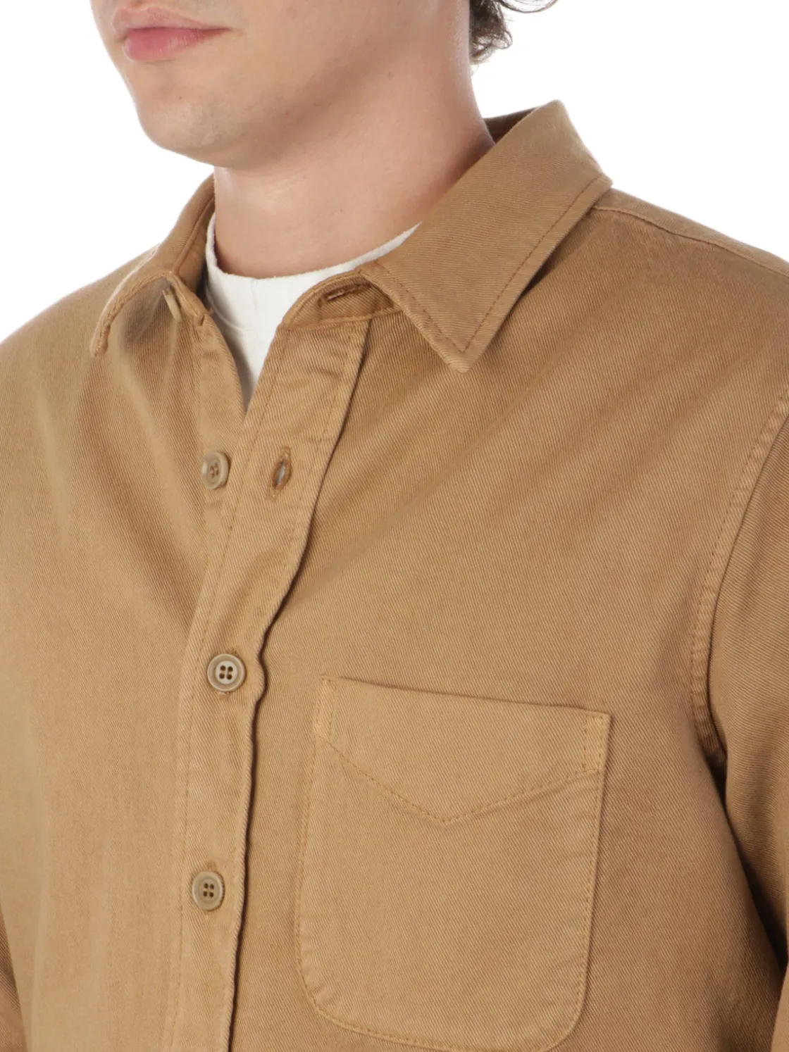 Aspesi | Camicia Utility Uomo in Twill>Uomo Camicie