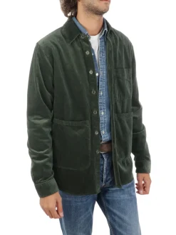 Aspesi | Giacca Camicia Uomo in Velluto>Uomo Camicie