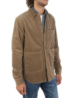Aspesi | Giacca Camicia Uomo in Velluto>Uomo Camicie