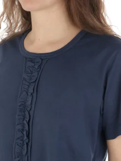 Aspesi | T-Shirt Donna Svasata con Rouches><noscript><img width=