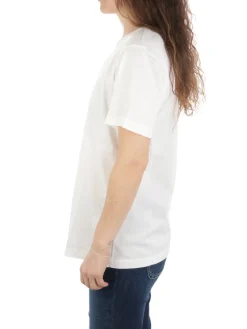 Aspesi | T-Shirt Donna Svasata con Rouches>Donna T-Shirts