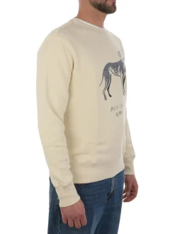 Autry | Felpa Uomo Blue Lacy in Cotone>Uomo Felpe