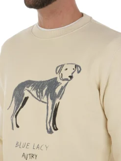 Autry | Felpa Uomo Blue Lacy in Cotone><noscript><img width=