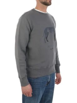 Autry | Felpa Uomo Blue Lacy in Cotone>Uomo Felpe