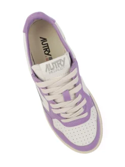Autry | Sneakers Donna Medalist Low In Pelle Bicolore><noscript><img width=