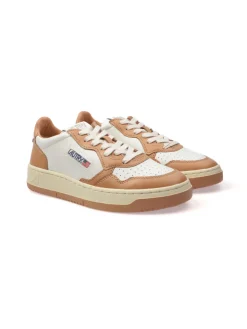 Autry | Sneakers Donna Medalist Low in Pelle Bicolore>Donna Sneakers