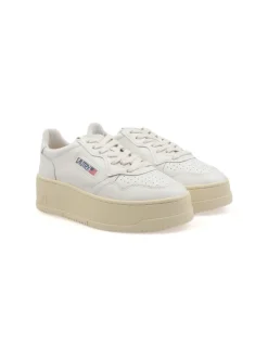 Autry | Sneakers Donna Platform Low in Pelle>Donna Sneakers