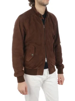 Baracuta | Giacca G9 in Pelle Scamosciata>Uomo Giubbotti E Piumini